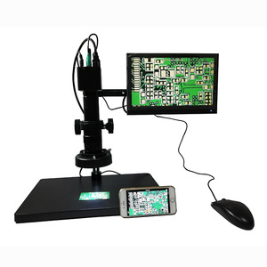 저렴한 고품질 단안 현미경 측정 + 와이파이 4MP 1/3 인치 BSI 이미지 센서 산업용 카메라 VMS4M33-MW + B116-HD