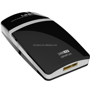 Vente chaude D'origine Usine <span class=keywords><strong>USB</strong></span> 3.0 <span class=keywords><strong>vers</strong></span> HDMI/<span class=keywords><strong>DVI</strong></span> Multi-affichage Adaptateur - Product Image 1