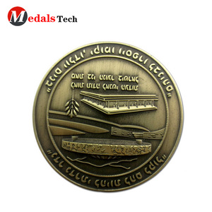 Personalizado antiguo romen bronce antiguo metal challenge moneda para la venta - Product Image 3