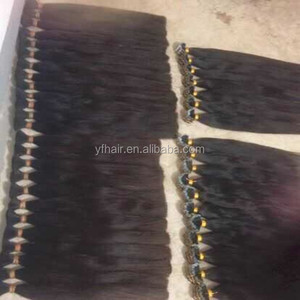 <span class=keywords><strong>Cheveux</strong></span> humains vierges de qualité Remy, sans traitement découpé d'un donière, fournisseur chinois, vente en gros - Product Image 5