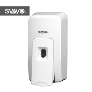 Baño blanco recarga <span class=keywords><strong>Manual</strong></span> <span class=keywords><strong>de</strong></span> espuma líquida dispensador <span class=keywords><strong>de</strong></span> jabón - Product Image 1