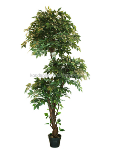 Macetas de plantas de hoja perenne árbol de ficus Artificial para la venta artificial al aire libre - Product Image 2