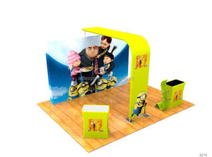 Cabina de exposición de Feria Comercial de Jiangmen con soportes de <span class=keywords><strong>TV</strong></span> Equipo de feria comercial de alta calidad - Product Image 2
