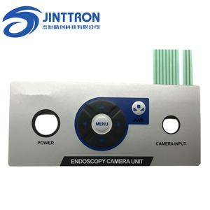 Kustom saklar <span class=keywords><strong>keypad</strong></span> membran keyboard sentuh dengan <span class=keywords><strong>2</strong></span> konektor, lubang, dan ekor pita - Product Image 4