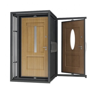 Cabinet Glide Pro <strong>Door</strong> Display Cabinet Modular Wholesale Showroom Metal Shelf High-Quality Wooden <strong>Door</strong> Display <strong>Stand</strong> - Product Image 2