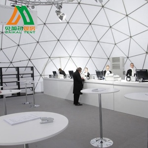 Tenda a Cupola Geodetica in Vetro Riscaldato di 6m di Diametro, Tenda per Campeggio e Feste - Product Image 5