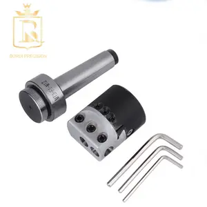 Cnc barra achatada ferramenta de suporte, cabeça achatada mt2 f1, conjunto de cabeça linear