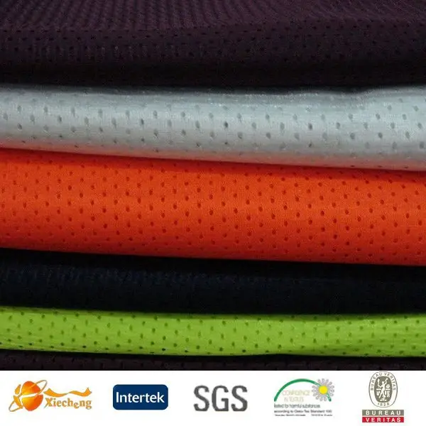 Pbt tecido stretch tecido de poliéster catiônico dyeable tecidos sportswear