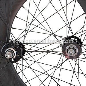 Carbono artes fijos ruedas 20/24 hoyos tubular 38 mm delantero 88 mm volver ciclo raza de ruedas de 23 mm ancho - Product Image 2