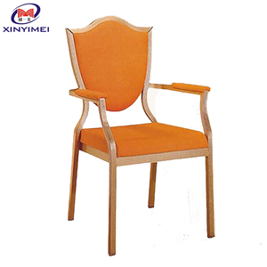 Chaises de banquet à accoudoirs en métal bon marché pour hôtel, vente en gros en Chine, meubles 2021, utilisées pour les conférences - Product Image 4