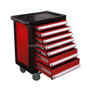 204 pcs 5 laci alat troli dengan tangan alat/mobil perbaikan alat troli/keranjang troli tangan berguna - Product Image 1