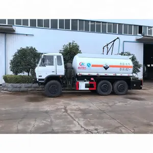 6X6 chassis sulphuric acid chemical tank truck