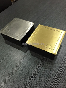 Tomacorriente <span class=keywords><strong>de</strong></span> Piso <span class=keywords><strong>de</strong></span> Acero Inoxidable IP44, Multi-toma con 4 Salidas, HGD-180K, Corriente Nominal <span class=keywords><strong>de</strong></span> 30A, para Uso Industrial - Product Image 6