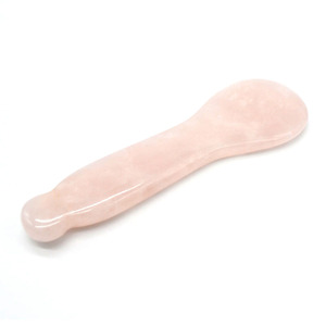Prodotti più venduti 2025 pietra naturale rosa rosa quarzo agopuntura punto Guasha Massage Stick - Product Image 4