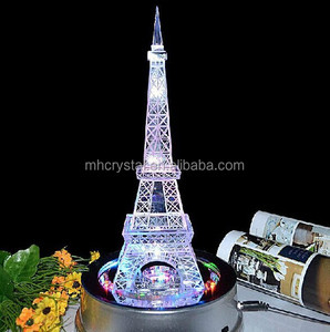 Led de cristal de la Torre Eiffel modelo MH-G0346 - Product Image 4