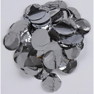 2.5cm Confetti <span class=keywords><strong>argento</strong></span> metallizzato all'ingrosso - Product Image 4