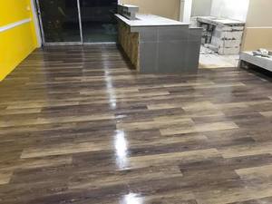 <span class=keywords><strong>Pisos</strong></span> de vinilo de grano de madera residenciales resistente al rayado ya la abrasión - Product Image 1