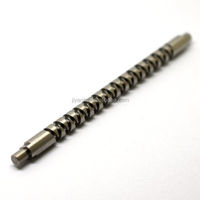 Personnalisé CNC Usinage Long Arbres À Vis Sans Fin Spline Arbre D'hélice