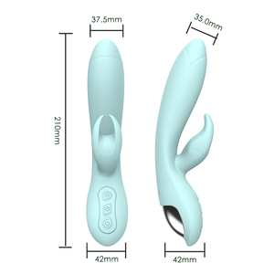 Y. Aşk özelleştirilebilir şarj edilebilir tavşan vibratör güçlü g-spot masaj silikon seks oyuncak - Product Image 2