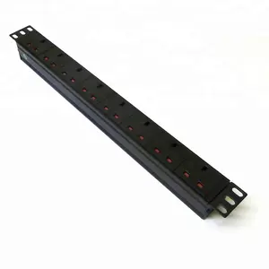 19 inch british 13a 6 ,8,12 way uk pdu socket for cabinet