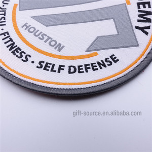 Pas cher ronde tissé <span class=keywords><strong>patch</strong></span> avec le fer sur le <span class=keywords><strong>dos</strong></span> - Product Image 5
