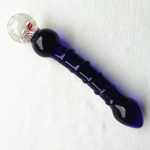 Hoge Kwaliteit Medische Grade Glas Penis Dildo Speeltjes, Gesimuleerde Anale Butt Plug, volwassen Mode Echt Gevoel Masturbatie Gereedschap - Product Image 2