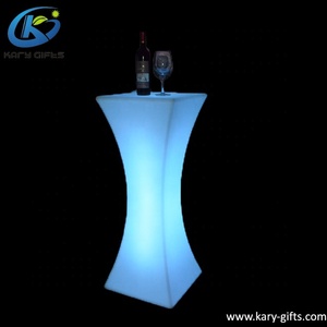 أثاث تجاري قابلة للشحن توهج عمود إضاءة Led أثاث نادي ليلي Led - Product Image 4