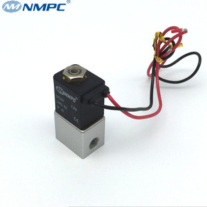 3V1 Serie 3 Way 2 Positie Aluminium Operated Directionele Direct Magneetventiel Pneumatische Regelklep 3V1-06 <span class=keywords><strong>12V</strong></span>