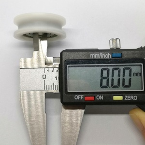 Rodamiento de <span class=keywords><strong>Polea</strong></span> de Guía en U de Plástico de Nailon de 8x30x10 mm <span class=keywords><strong>con</strong></span> Rodamiento 608 para Puerta Corredera - Product Image 4