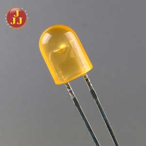 5 มม. รูปไข่ 504/546 สีส้ม LED Diode Light Emitting Diode (สี diffused สีส้ม) - Product Image 2