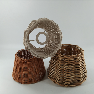 <span class=keywords><strong>Paralumi</strong></span> fatti a mano in rattan naturale per le lampade da tavolo lampade da scrivania - Product Image 2