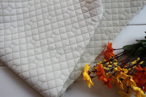 Vải may chần bông 100% cotton chất lượng cao, vải dệt kim chần hai mặt, ấm áp cho bé, vải lót giữ nhiệt cho áo khoác, quần áo, đồ trải giường - Product Image 4