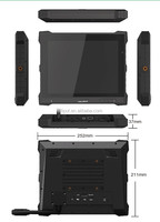 Tablet PC Industrial Resistente Lilliput de 9 Pulgadas con Android, IP64, Wifi, BT, POE, Navegación GPS, Rastreo de Vehículos