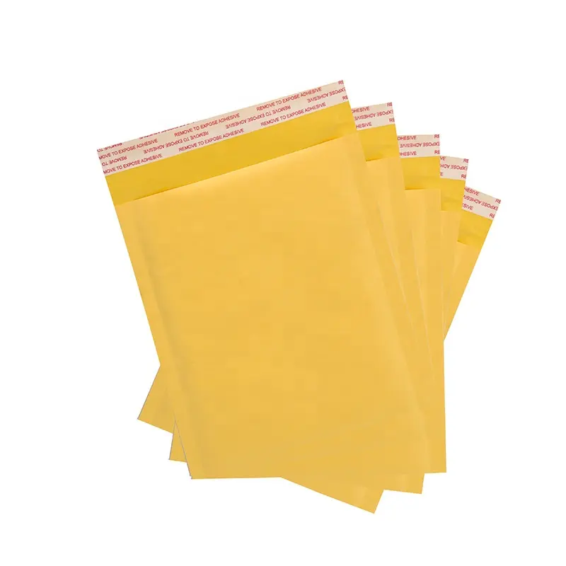 Eco freundliche A4 Größen Kraft Papier Verschiffen Umschläge Tasche Luft Poly Blase Mailer