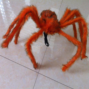 Nuovo Design <span class=keywords><strong>Ragno</strong></span> Gigante di Peluche <span class=keywords><strong>Colorato</strong></span> Fatto a Mano Decorazione Appesa per Halloween - Product Image 2