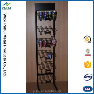 Thiết Kế Mới Nhất Tùy Chỉnh Bán Lẻ Kim Loại Cửa Hàng Lịch Thi Đấu Tầng Đứng Đồ Uống Chai Khuyến Mãi Treo Thép <span class=keywords><strong>Pop</strong></span> Rack Hiển Thị - Product Image 6