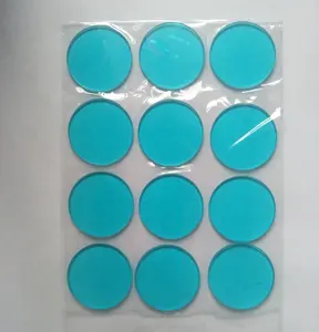 Filtro de vidro óptico azul qb21, revestido