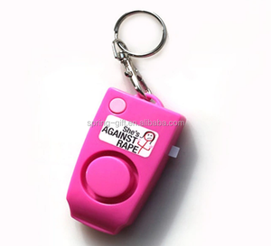 Alarme de sécurité de <span class=keywords><strong>voyage</strong></span> Portable alarme de sécurité personnelle <span class=keywords><strong>porte</strong></span>-clés pour femmes enfants personnes âgées 120db dispositif de panique sonore fort - Product Image 2
