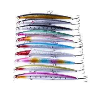 Nueva gran mar minnow 18cm 26g gran Señuelos de Pesca MI101 precio de fábrica