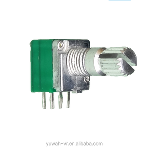 Wholesale China By personalized 9mm Carbon Film 6 pins swivel Linear b 50k volume double potentiometer a50k - Product Image 1