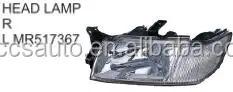 Faro delantero para coche, lámpara de coche, Oem L MR517367, para MITSUBISHI Space Wagon 2003, Grands '96-'03