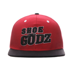 100% acrylic fabric 3D embroidery flat brim Snapback hat shell - Product Image 6