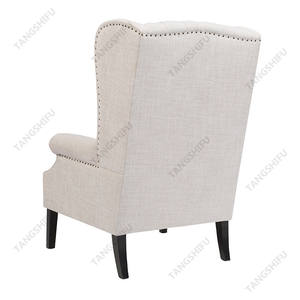 Button Tufted <strong>Chesterfield</strong> High <strong>Back</strong> <strong>Wing</strong> <strong>Chair</strong> - Product Image 4