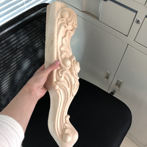 Gambe per divano in legno massello piedini per <span class=keywords><strong>mobili</strong></span> antiche gambe intagliate - Product Image 5