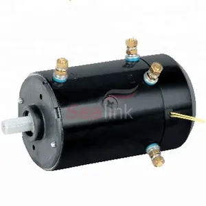 DC Motor 12V 1.6KW 3000RPM for electric winch Windlass Hydraulic power unit power lift truck