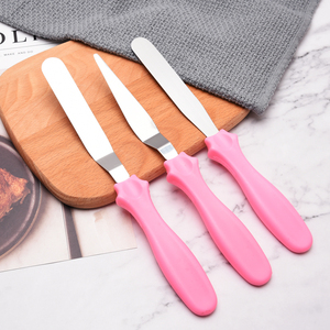 Bộ Dụng Cụ Trang Trí Bánh Bằng Thép Không Gỉ Nhỏ Gồm 3 Dụng Cụ Trang Trí Bánh <span class=keywords><strong>Icing</strong></span> Smooth - Product Image 6