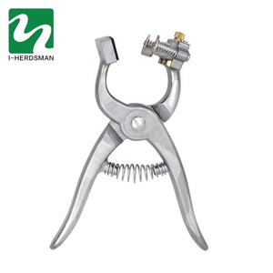 Strumenti per la marcatura di suini in lega di alluminio pinze veterinarie per tatuaggi di maiale seminare le pinze del tatuaggio del corpo con numeri e alfabeti - Product Image 6