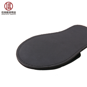 Ucuz toptan ev terlikleri beyaz kadife otel terliği - Product Image 6