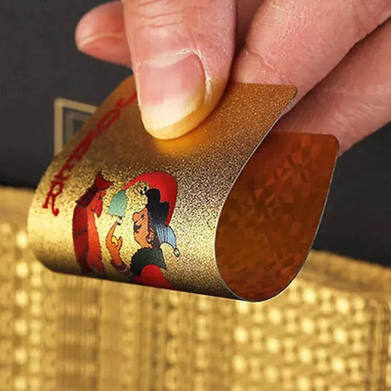 מקצועי מותאם אישית עיצוב זהב קלף נייר משחק משפחת הדפסת מסיבת למבוגרים נייר Pvc פוקר יצרן