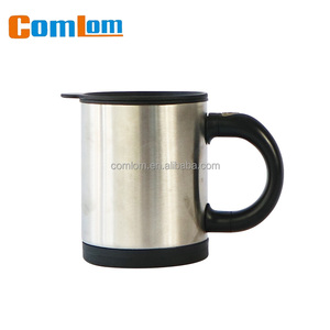 CL1C-EA08 comlom 14 oz Acero inoxidable car Smart auto calefacción taza calefacción eléctrica taza de café del viaje - Product Image 1